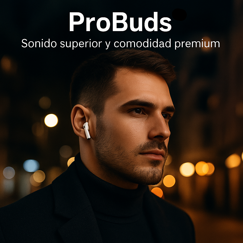 ProBuds – Sunet Clar, Libertate Completă și Confort Premium