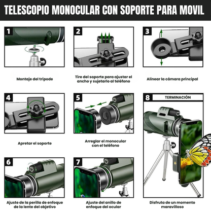 Mini Telescop Profesional - Ultimele Unități + Cadou