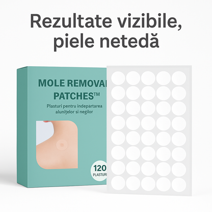 Mole Removal Patches – Plasturi pentru îndepărtarea alunițelor și negilor