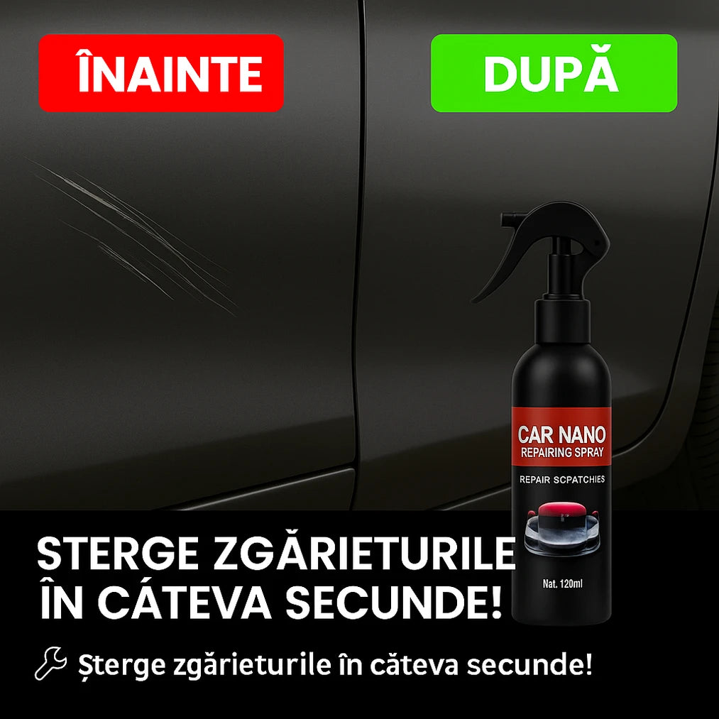 NanoShield Pro - spray protectoare și reparatoare de zgârieturi