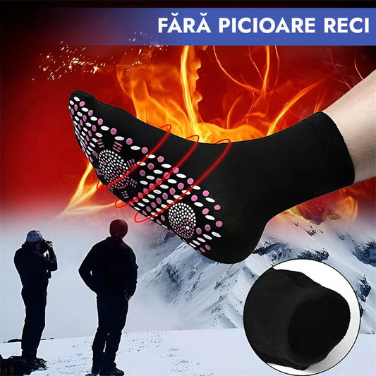 WarmSocks – Șosete Încălzite pentru Confort Maxim {2 Perechi}