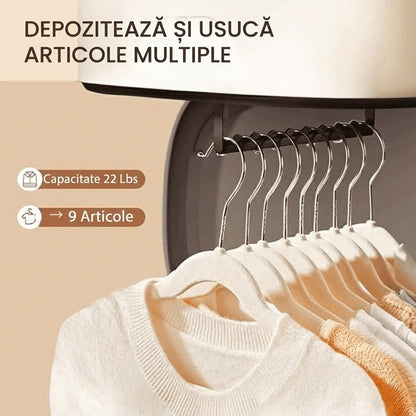 UscareUșoară - Uscător De Rufe Electric Portabil
